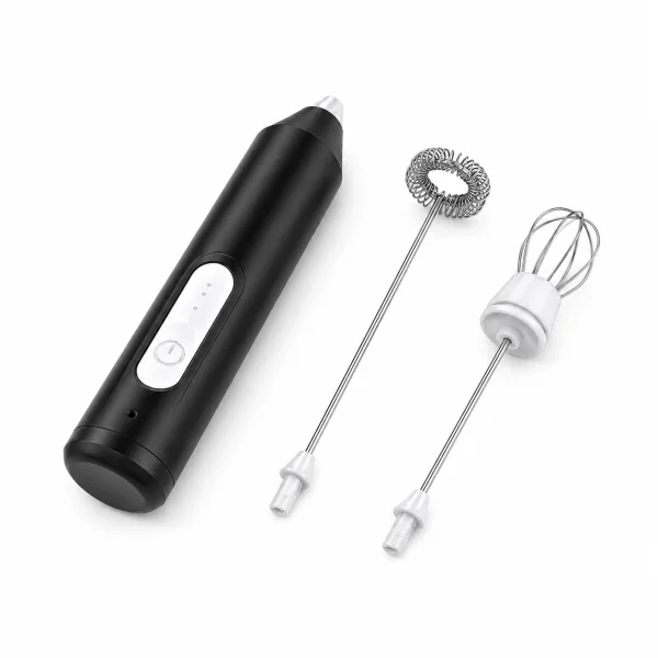 Rechargeable Electric Milk Frother | 2-in-1 Coffee Foam Maker Pakistan - Image 2