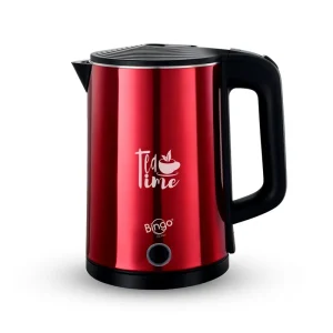 Bingo EK-857 Double Wall Electric Kettle 1.8L | Red | Shopu