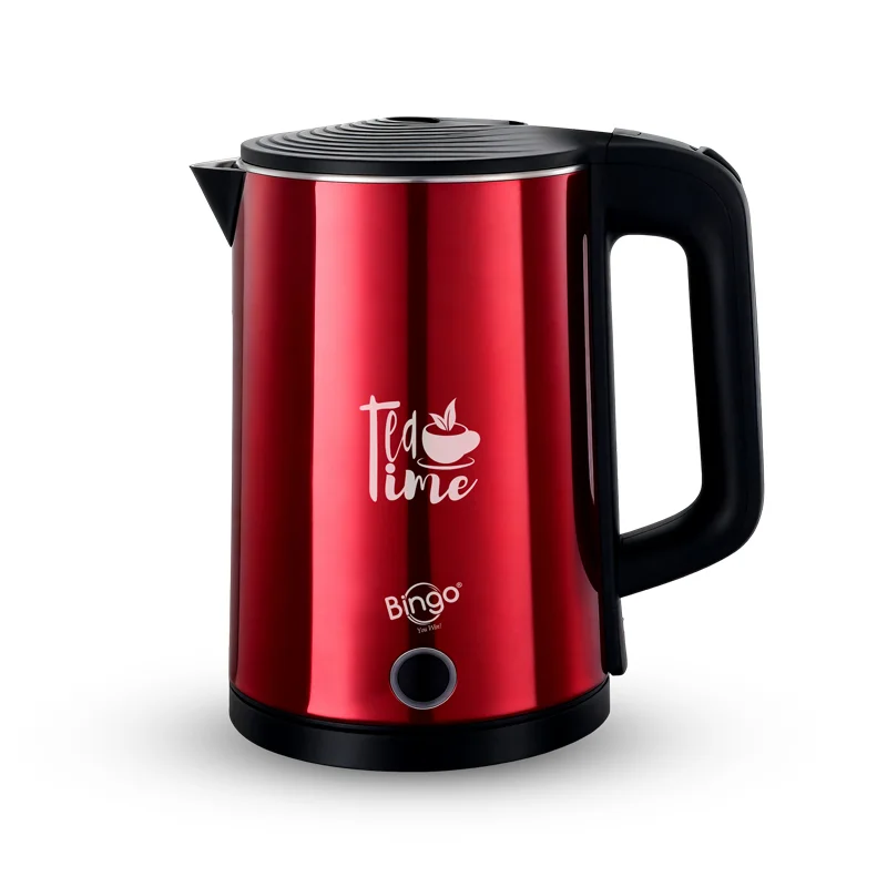Bingo EK-857 Double Wall Electric Kettle 1.8L | Red | Shopu