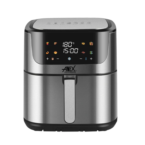 Anex Deluxe Air Fryer AG-2025 | 8L Digital Air Fryer | 2000W | 2 Years Warranty