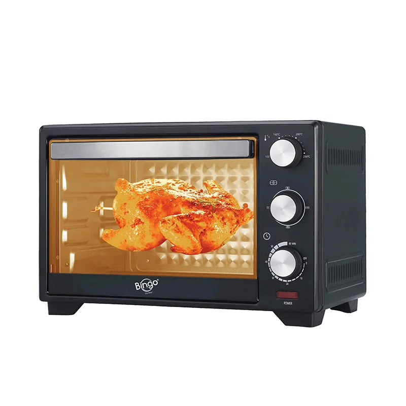 Bingo OT-24R 24L Oven Toaster | 1500W Electric OTG Oven (Black)