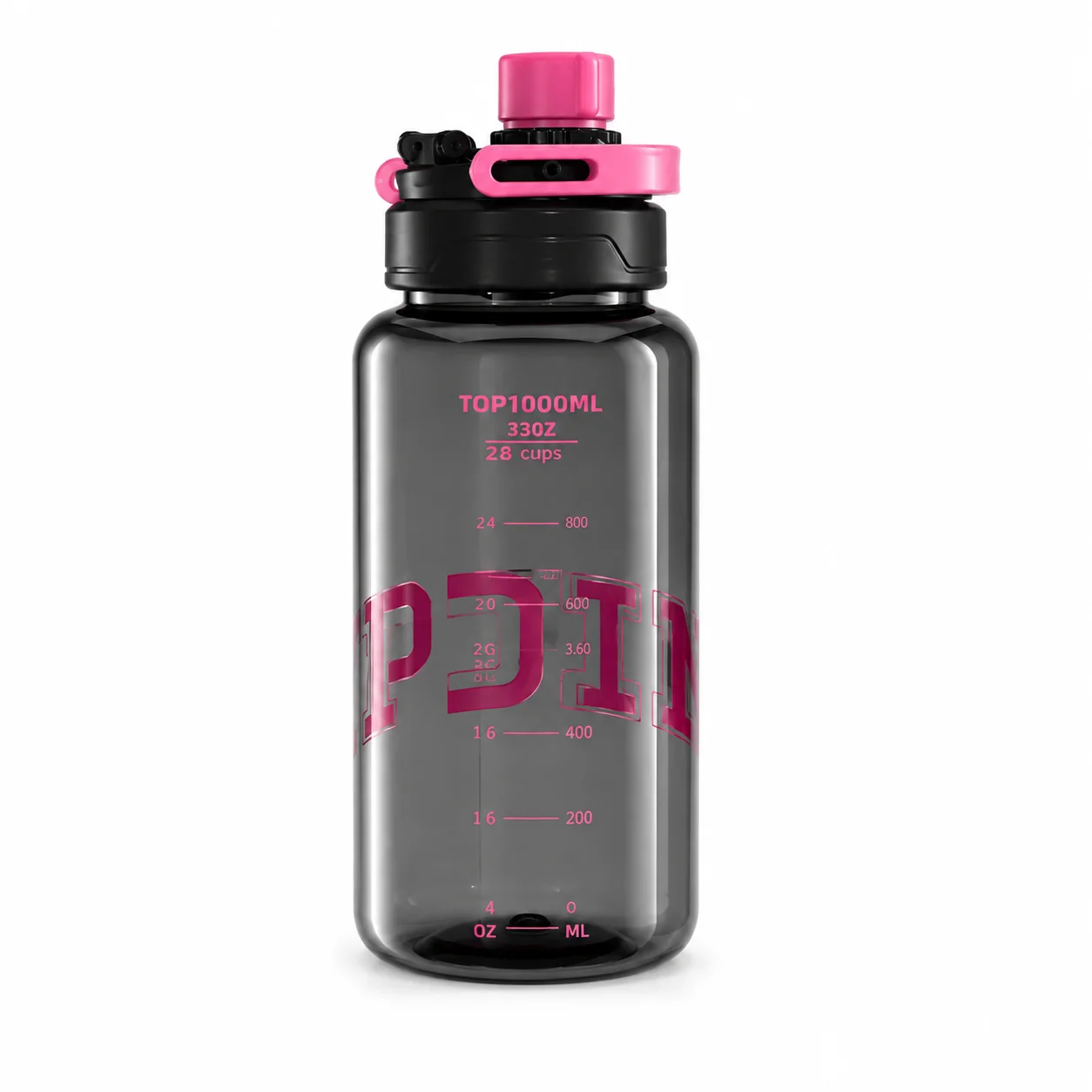 Premium A-297 Sports Water Bottle with Straw & Carry Handle | Leak-Proof BPA-Free
