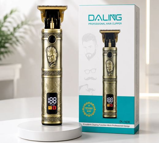 Daling DL-1636 Professional Hair Trimmer | Rechargeable Cordless Hair Clipper